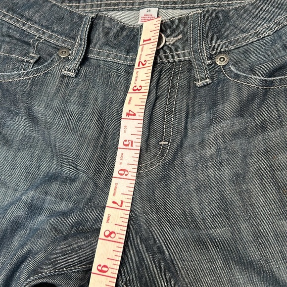 Tommy Hilfiger Jeans Women Size 28 Bootcut Fit Blue/Gray Flag - Picture 15 of 16